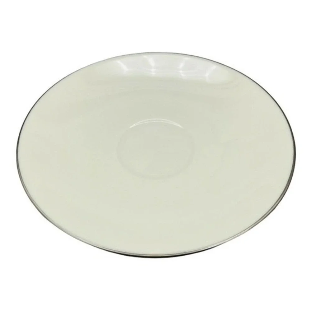 Vintage Lenox Olympia Platinum Cup and Saucer 2 pcs Set | Home Drinkwear